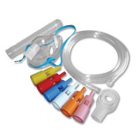 International standard 6 diluters colorful oxygen concentrator venturi mask