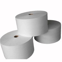 Meltblown ES (Hot air cotton) 50GSM 260mm meltblown nonwoven filter cloth hepa fabric material roll for bacterial