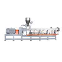 Melt Blown PP Pelletizing for Meltblown raw material machine XINDA TWIN screw extruder  PSHJ-75